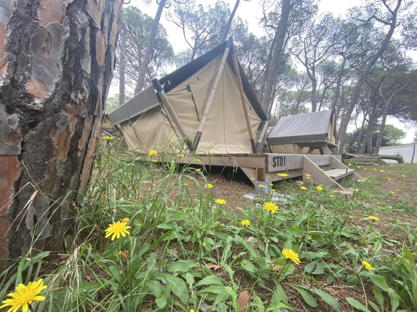 Camping 3 Estrellas Costa Brava Vall-Llobrega Dış mekan fotoğraf